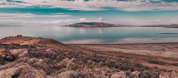 shores of the Great Salt Lake